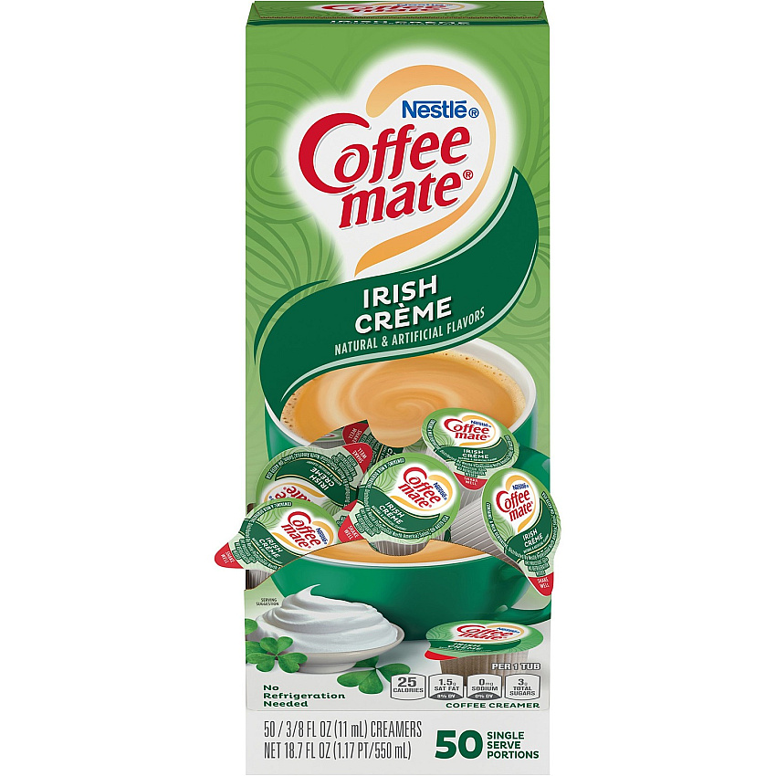 Coffee-mate Coffee-mate Irish Creme Liquid Creamer Singles - Gluten-Free (NES35112)