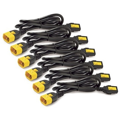 APC Power Cord Kit (6 Ea), Locking, (AP8704SWW)