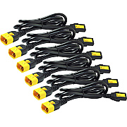APC Power Cord Kit (6 Ea), Locking (AP8706SWW)