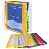 C-Line Super Heavyweight Poly Binder Pockets with Write-On Index Tabs (CLI06650)