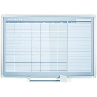 MasterVision 2' Magnetic Gold Monthly Planner (BVCGA0397830)