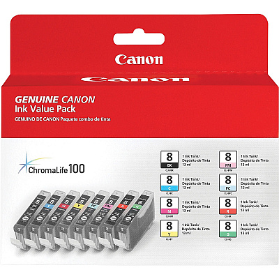 Canon CLI-8 Original Ink Cartridge (CNMCLI88COLORS)