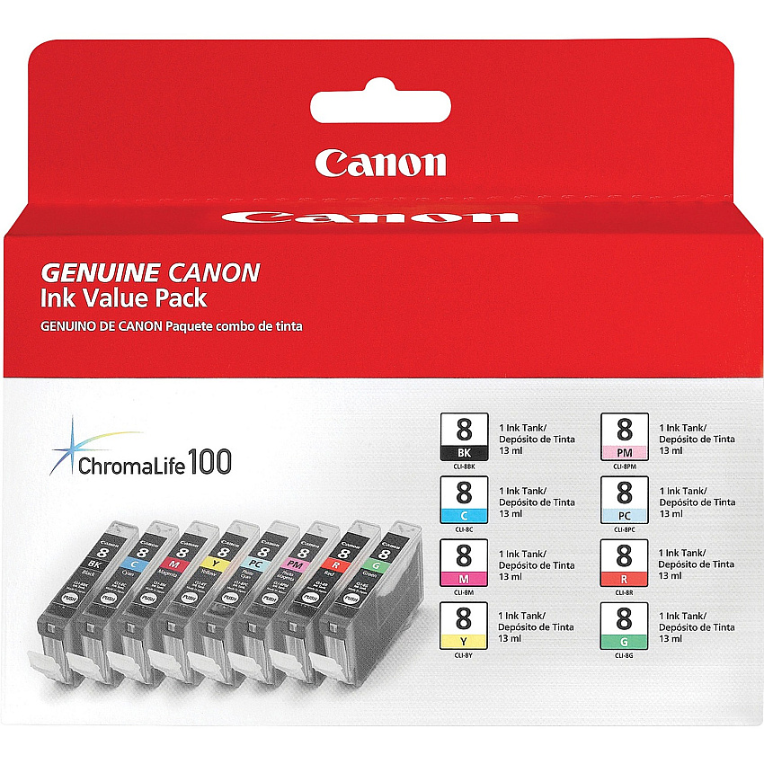 Canon CLI-8 Original Ink Cartridge (CNMCLI88COLORS)