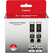 Canon PGI-250 XL Original Ink Cartridge (CNMPGI250XL2PK)