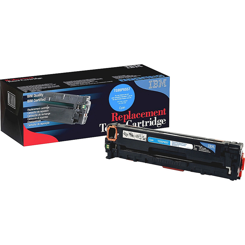 IBM Remanufactured Toner Cartridge - Alternative for HP 305A (CE411A) (IBMTG95P6557)