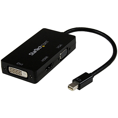 StarTech Mini Displayport To Vga Dvi Hdmi Adapter (MDP2VGDVHD)