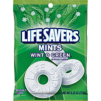 Wrigley Life Savers Mints Wint O Green Hard Candies (MRS08504)