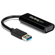 StarTech Usb To Vga Adapter - Slim - 1920x1200 (USB32VGAES)