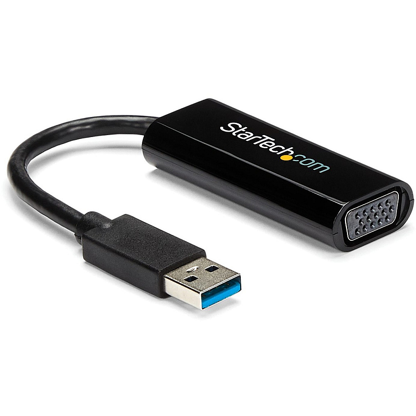 StarTech Usb To Vga Adapter - Slim - 1920x1200 (USB32VGAES)