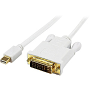 StarTech Mdp To Dvi Cable 3ft Active White (MDP2DVIMM3WS)