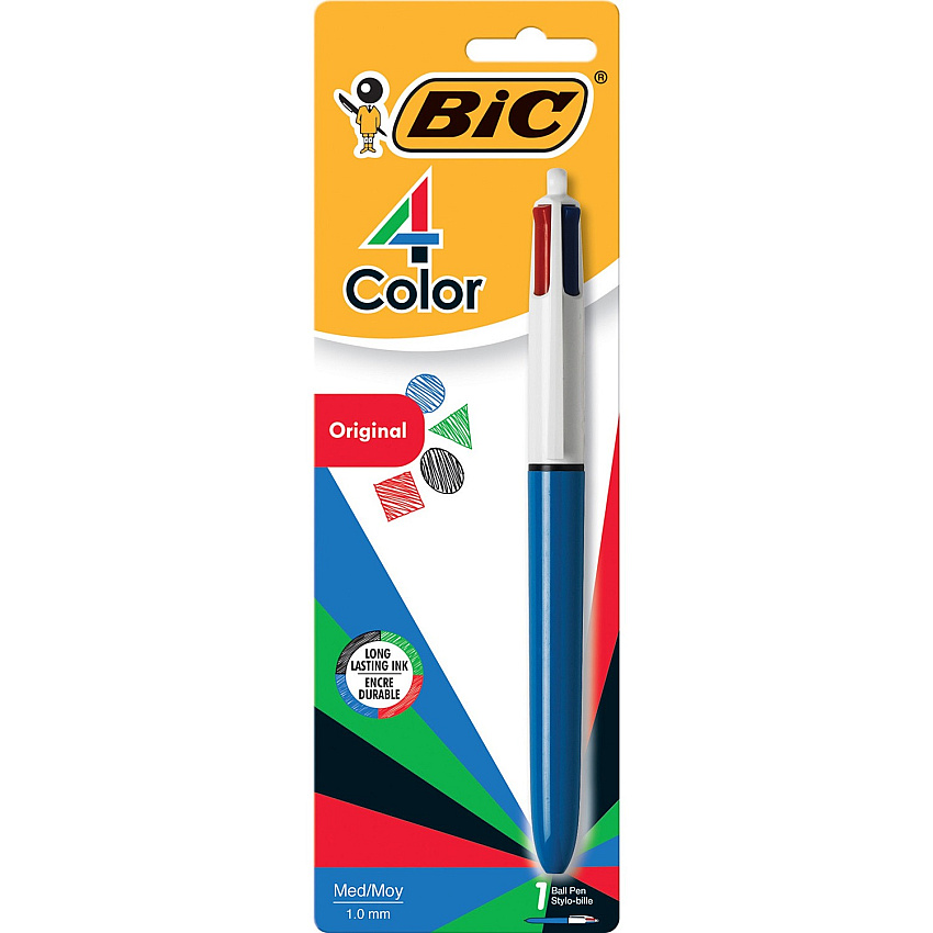 BIC 4-Color Retractable Pen (BICMMXP11C)