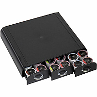 Mind Reader EMS Mind 3-drawer Coffee Pod Organizer (EMSTRY3PCBLK)