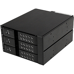 StarTech 3 Bay Hot Swap Mobile Rack Backplane (HSB3SATSASBA)