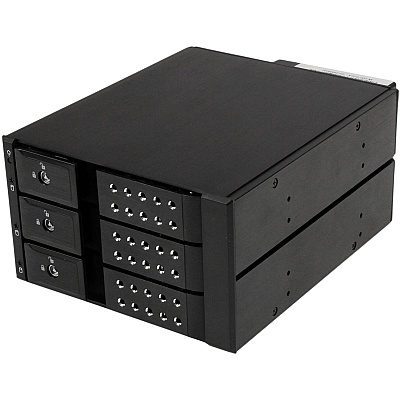 StarTech 3 Bay Hot Swap Mobile Rack Backplane (HSB3SATSASBA)