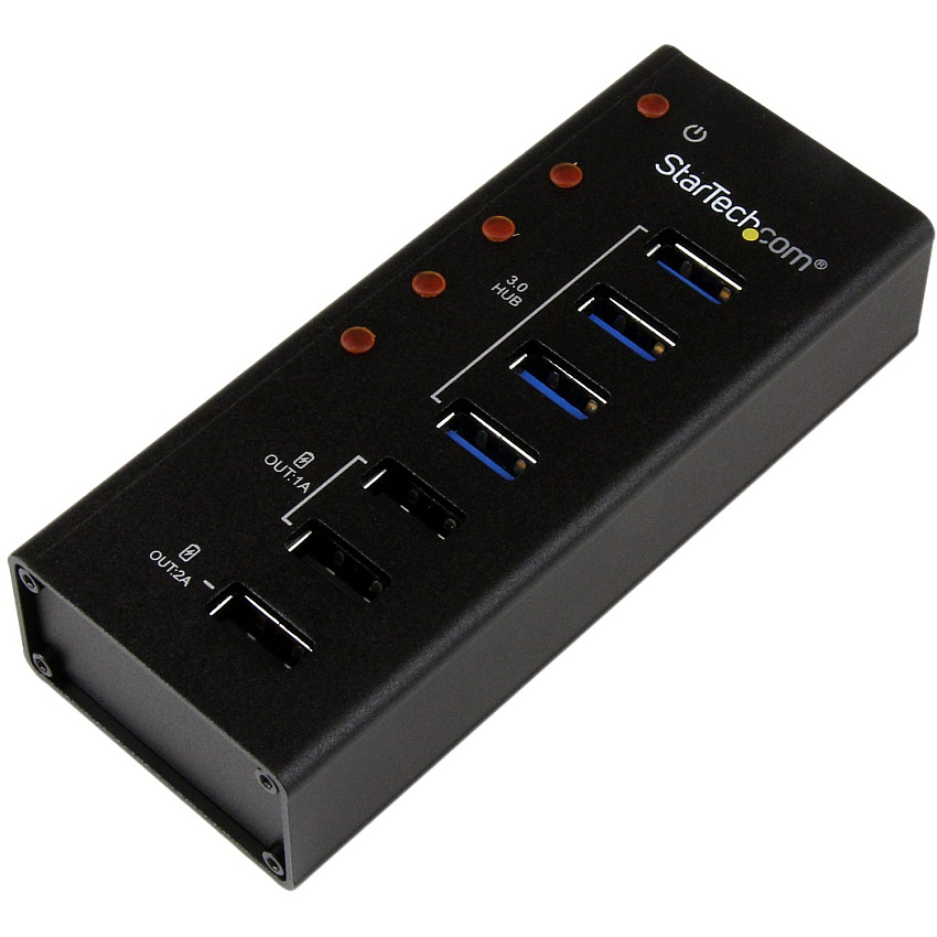 StarTech 4 Port Usb 3.0 Hub W/ 3 Charging Ports (ST4300U3C3)