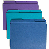 Smead SuperTab 1/3 Tab Cut Letter Recycled Top Tab File Folder (SMD11989)