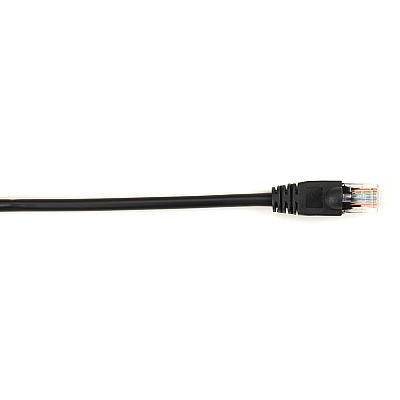 Black Box Cat6 250-mhz Molded Snagless Stranded Ethernet Patch Cable - Unshielded (utp), Cm Pvc (rj45 M/m), Black, 6-ft. (1.8-m) (CAT6PC006BK)