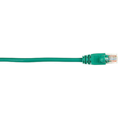 Black Box Cat5e 100-mhz Molded Snagless Stranded Ethernet Patch Cable-unshielded (utp), Cm Pvc (rj45 M/m), Green, 6-ft. (1.8-m) (CAT5EPC006GN)