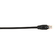 Black Box Cat6 250-mhz Molded Snagless Stranded Ethernet Patch Cable - Unshielded (utp), Cm Pvc (rj45 M/m), Black, 2-ft. (0.6-m) (CAT6PC002BK)