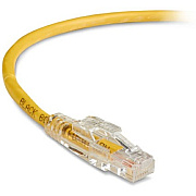 Black Box Cat6 550-mhz Locking Snagless Stranded Ethernet Patch Cable-unshielded (utp), Cm Pvc (rj45 M/m), Yellow, 5-ft. (1.5-m) (C6PC70YL05)