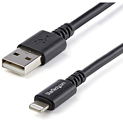 StarTech 10 Ft Black 8-pin Lightning To Usb Cable (USBLT3MB)