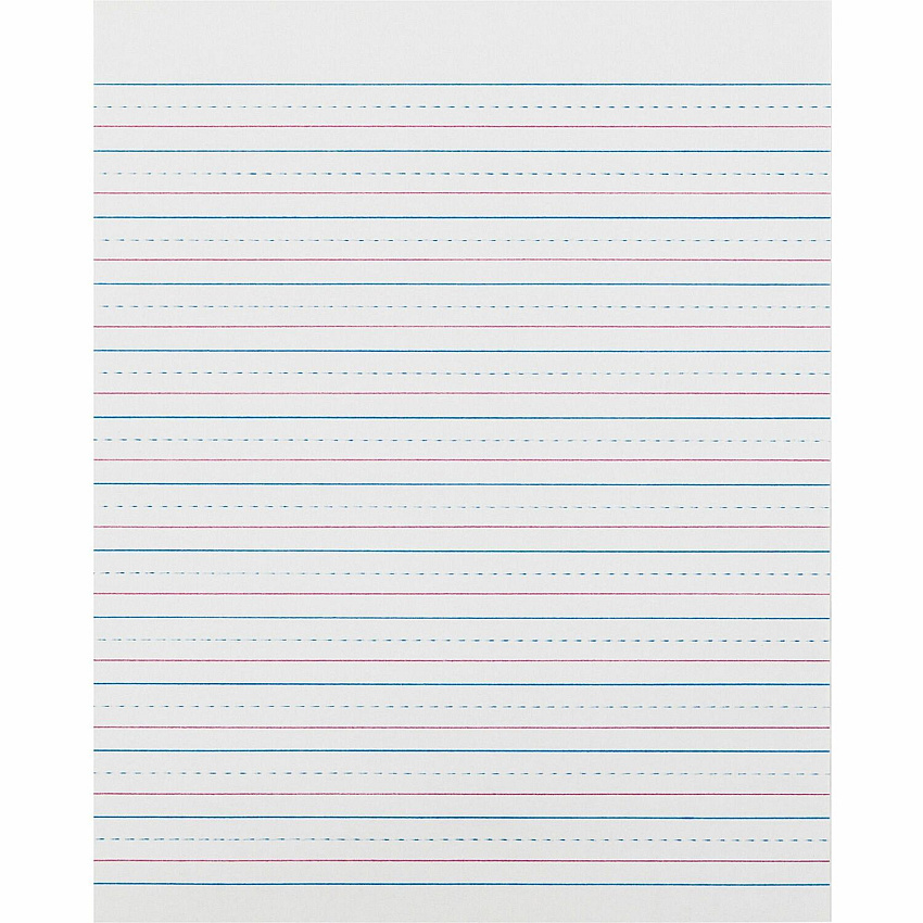 Zaner-Bloser Pacon Broken Midline Sulphite Paper (PACZP2413)