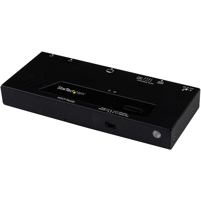 StarTech 2 Port Hdmi Switch W/ Automatic Priority (VS221HDQ)