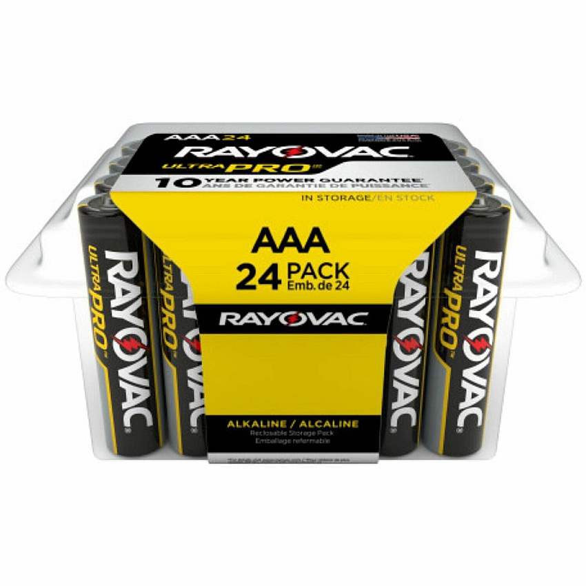 Rayovac Ultra Pro Alkaline AA Batteries (RAYALAA24PPJ)