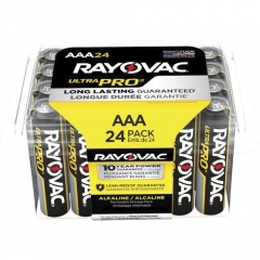 Rayovac Ultra Pro Alka AAA24 Batteries Storage Pak (ALAAA24PPJ)