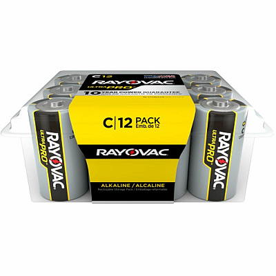 Rayovac Ultra Pro Alkaline C Batteries (RAYALC12PPJ)
