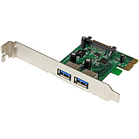 StarTech 2 Port Pcie Usb 3.0 Card Adapter W/ Uasp (PEXUSB3S24)