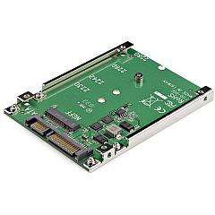 StarTech M.2 Sata Ssd To 2.5in Sata Adapter Converter - M.2 Ssd To 2.5in Sata Converter Adapter With Open Frame Housing And 7mm Height - M.2 Ssd To Sata Iii (SAT32M225)
