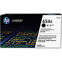 HP 654X (HEWCF330X) Original High Yield Laser Toner Cartridge - Single Pack - Black - 1 Each