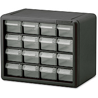 Akro-Mils 16-Drawer Plastic Storage Cabinet (AKM10116)