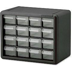 Akro-Mils 16-Drawer Plastic Storage Cabinet (AKM10116)