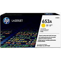 HP 653A (CF322A) Original Standard Yield Laser Toner Cartridge - Single Pack - Yellow - 1 Each