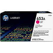 HP 653A (CF323A) Original Laser Toner Cartridge - Single Pack - Magenta - 1 Each