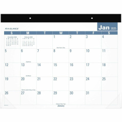 AT-A-GLANCE E-Z Read Monthly Desk Pad (SKLP2432)