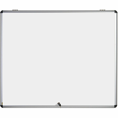 MasterVision Enclore Hinged Magnetic Aluminum Indoor Glazed Case (BVCVT380109150)
