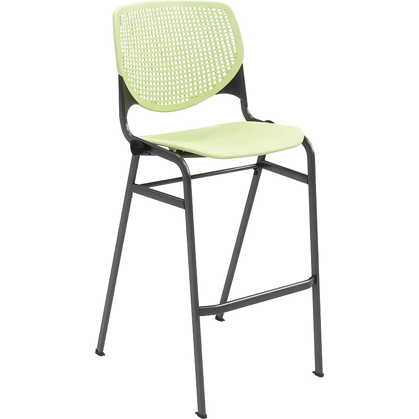 KFI Barstool with Polypropylene Seat and Back (BR2300P14)