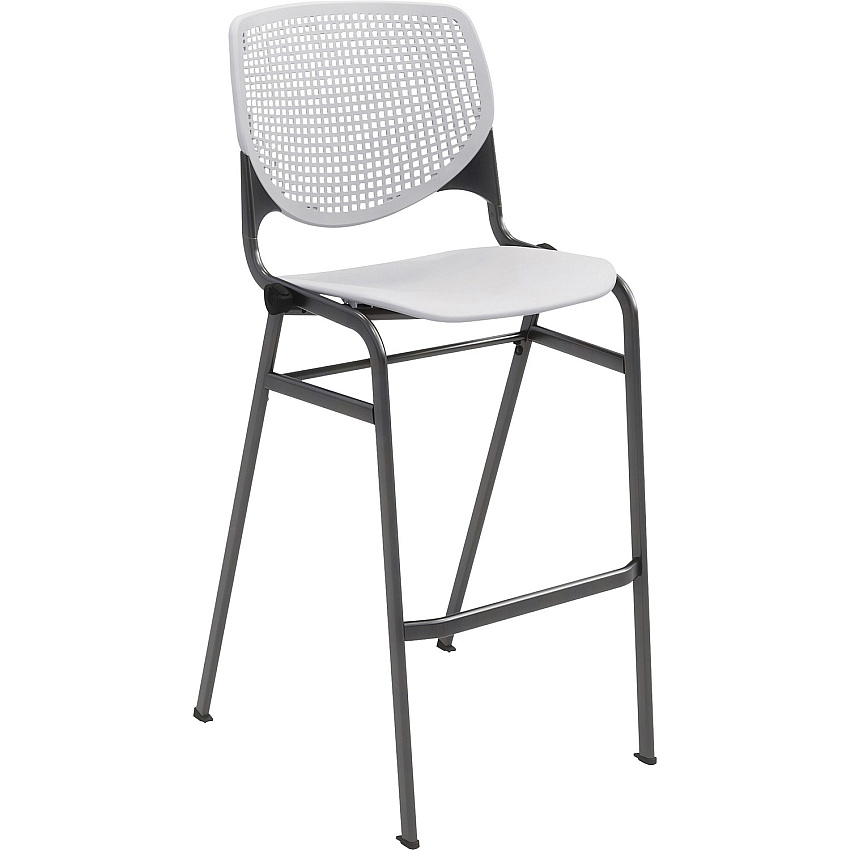KFI Barstool with Polypropylene Seat and Back (BR2300P13)
