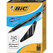 BIC Gel Retractable Pens (BICRLC241BK)