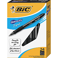 BIC Gel Retractable Pens (BICRLC241BK)