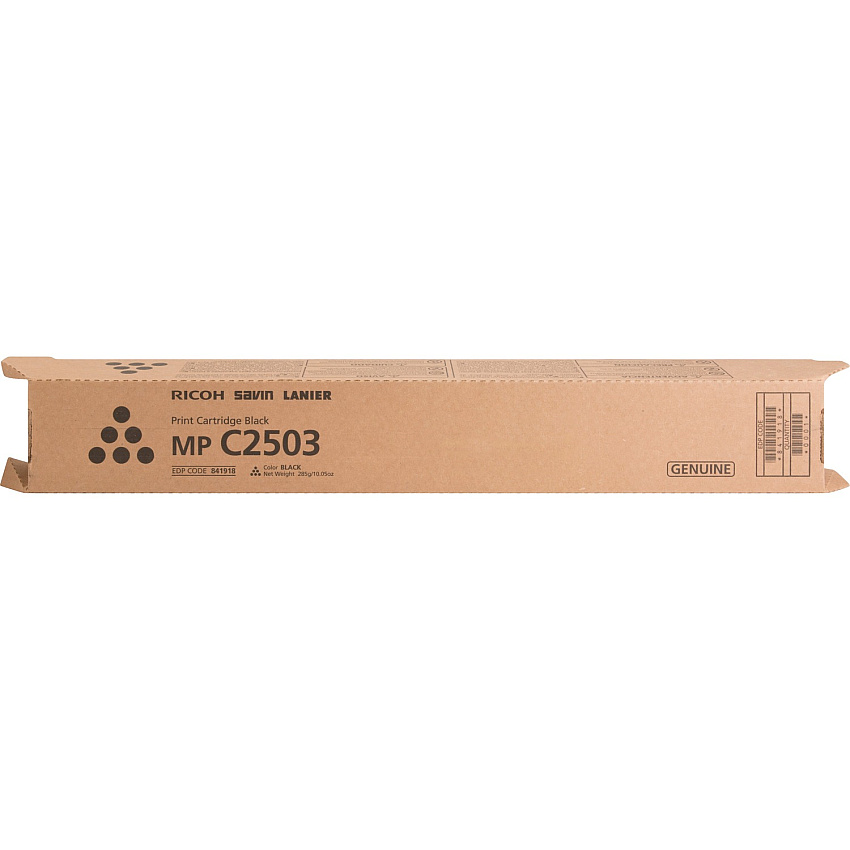 Ricoh Type 1350E Original Laser Toner Cartridge - Black - 1 Each (841918)