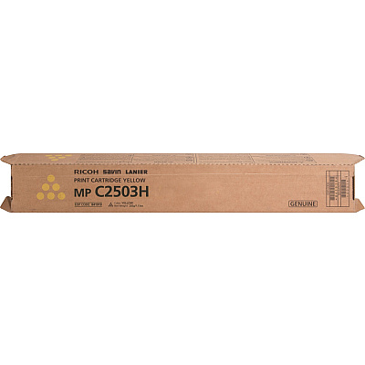 Ricoh Original Laser Toner Cartridge - Yellow - 1 Each (841919)