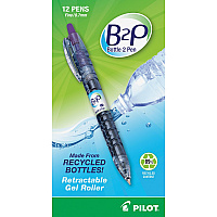 Pilot Bottle to Pen (B2P) B2P BeGreen Fine Point Gel Pens (PIL31622)