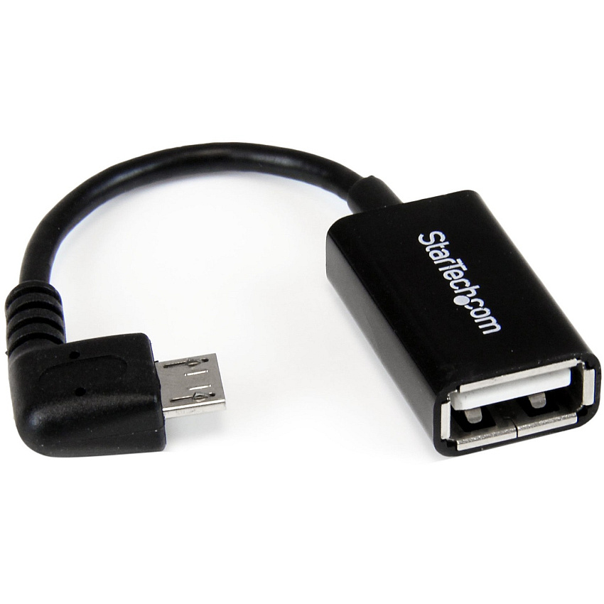 StarTech 5in Right Angle Micro Usb Otg Adapter (UUSBOTGRA)