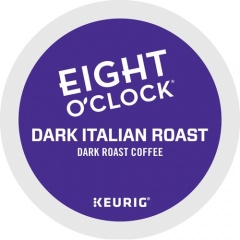 Eight O'Clock K-Cup Dark Italian Roast Coffee (6408)