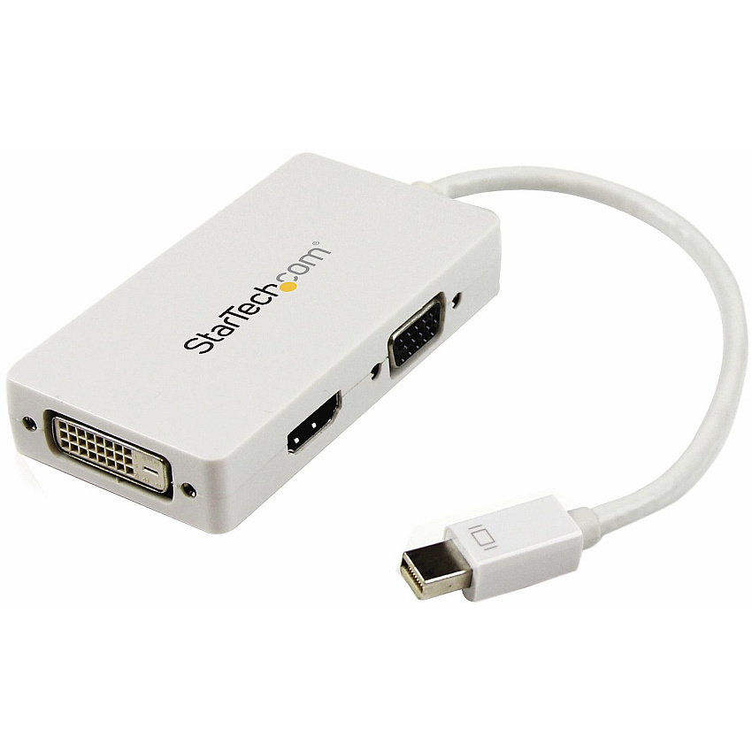 StarTech Mini Displayport Vga Dvi Hdmi Adapter (MDP2VGDVHDW)