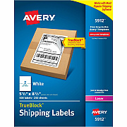 Avery TrueBlock Shipping Label (AVE5912)